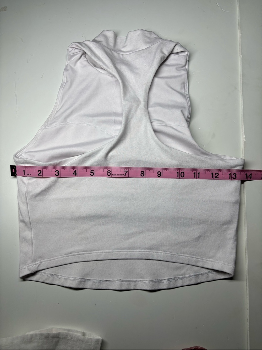 Alo White High Neck Cropped Tank | Athleisure Yoga Activewear 🤍 XS - Picture 4 of 4